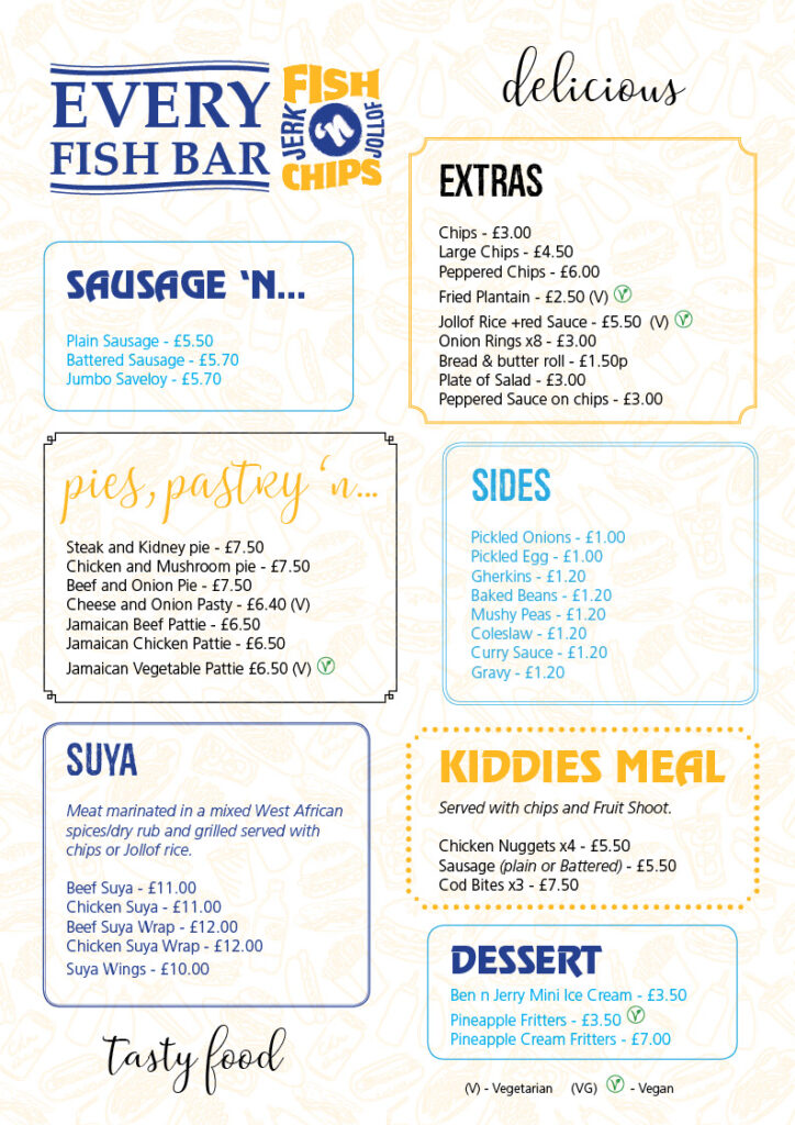 fish bar new york menu